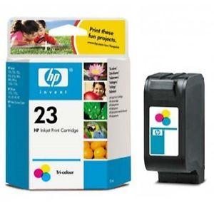 C1823DE ABB - HP 23 Tri-Colour Ink Cartridge - 30ml - NEW