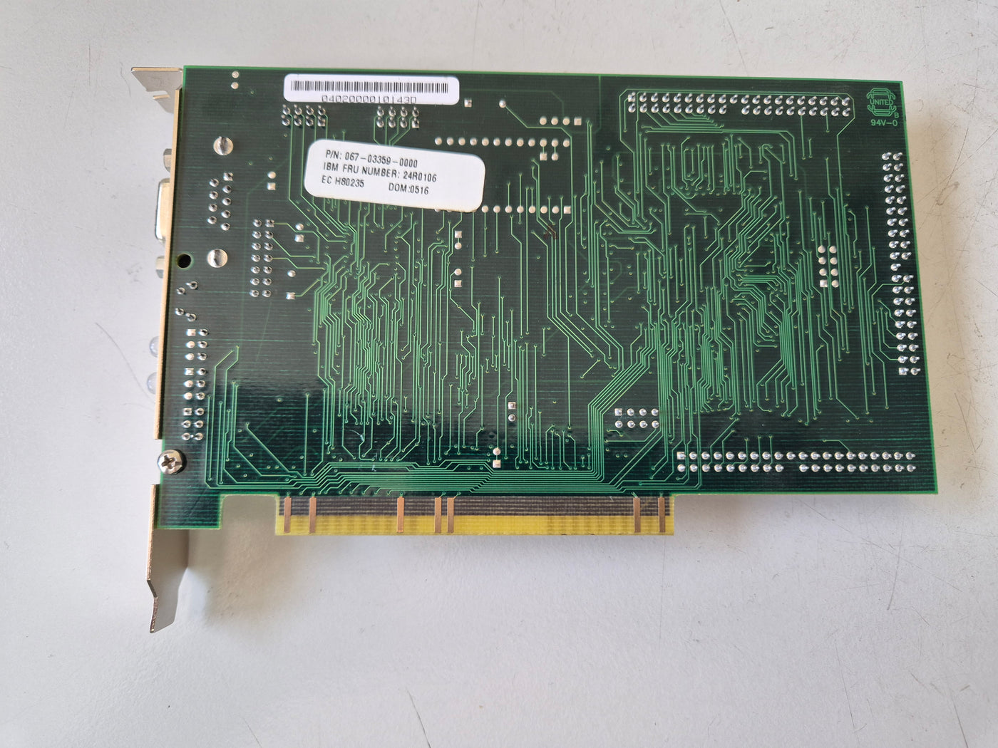 IBM ISA DupliDisk-3 Mirroring Adapter Card ( 24R0106 067-03359-0000 ) USED