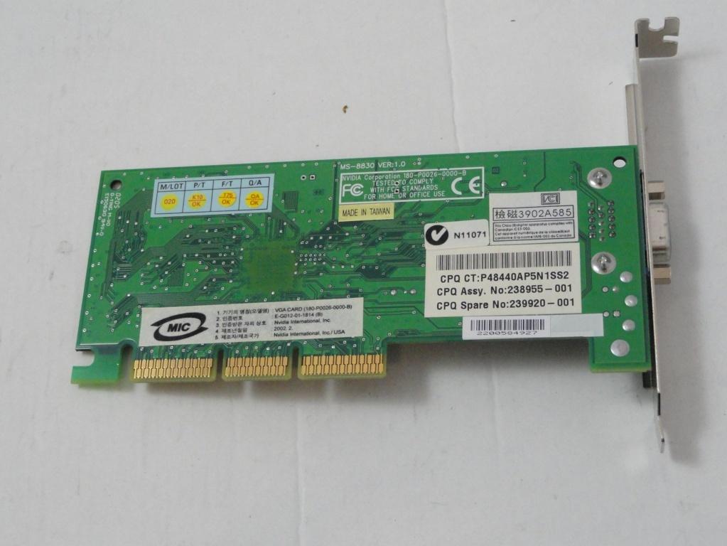 Compaq nVidia 16Mb AGP Graphics Card