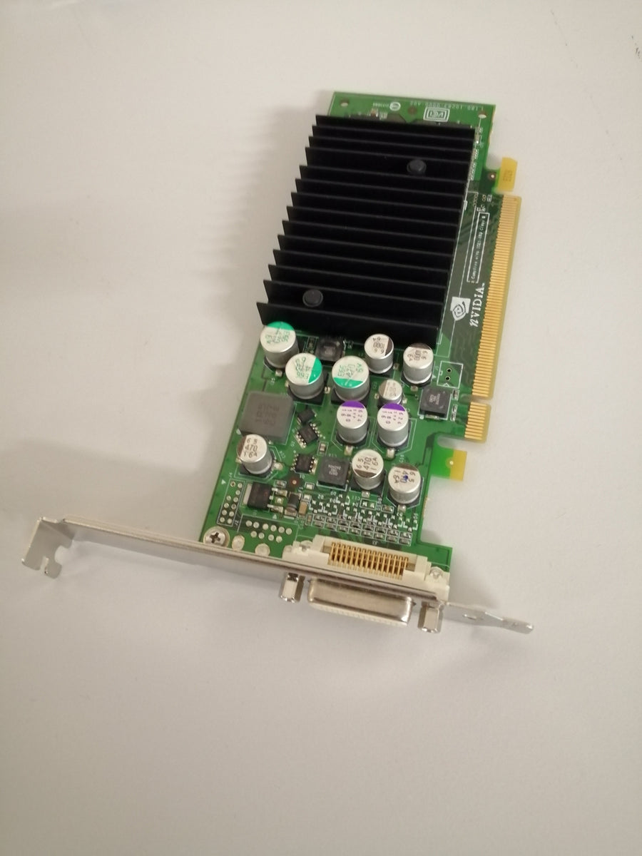 NVIDIA Quadro NVS285 Dual VGA 256MB, x16 PCIE Video Card (396683-001 NOB )