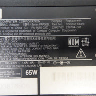 HP 239427-001 65W 18.5V 3.5A Laptop PSU ( 239427-001 PPP009L PA-1650-02C 239704-001   HP Compaq )
