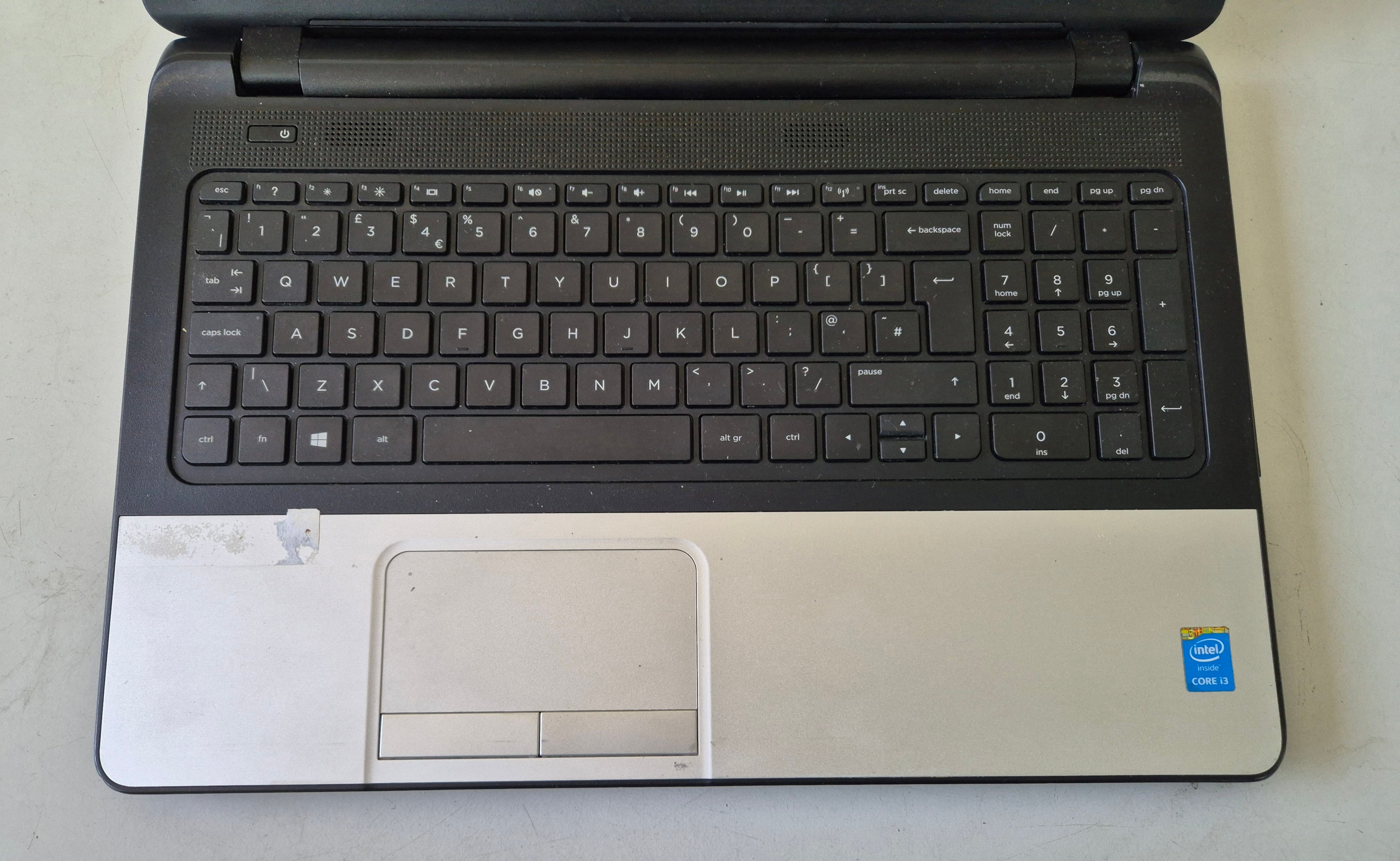 HP 350 G2 i3 4GB RAM NO HDD NO OS Battery Unknown 15.6" ( K9H95EA#ABU ) SPR