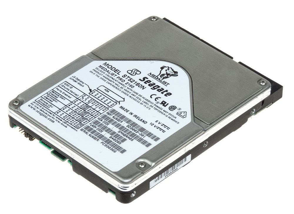 Seagate 2.1GB SCSI 50 Pin 5400rpm 3.5in HDD ( 9D3003-301 ST52160N ) USED