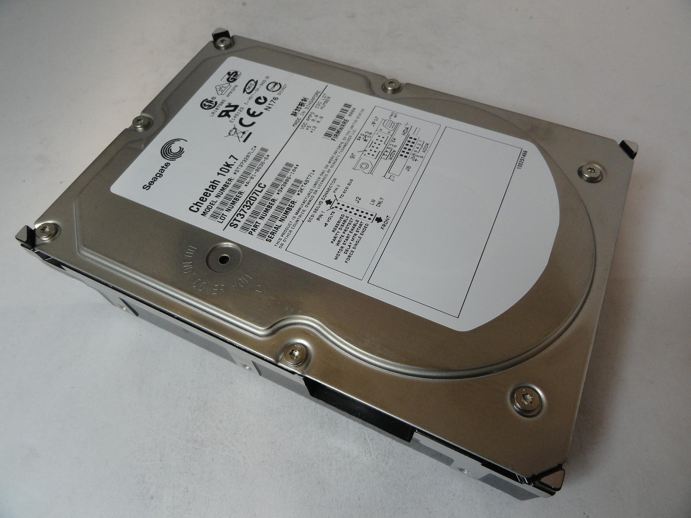 PR21943_9X3006-104_Seagate 73Gb SCSI 80 Pin 10Krpm 3.5in HDD - Image2