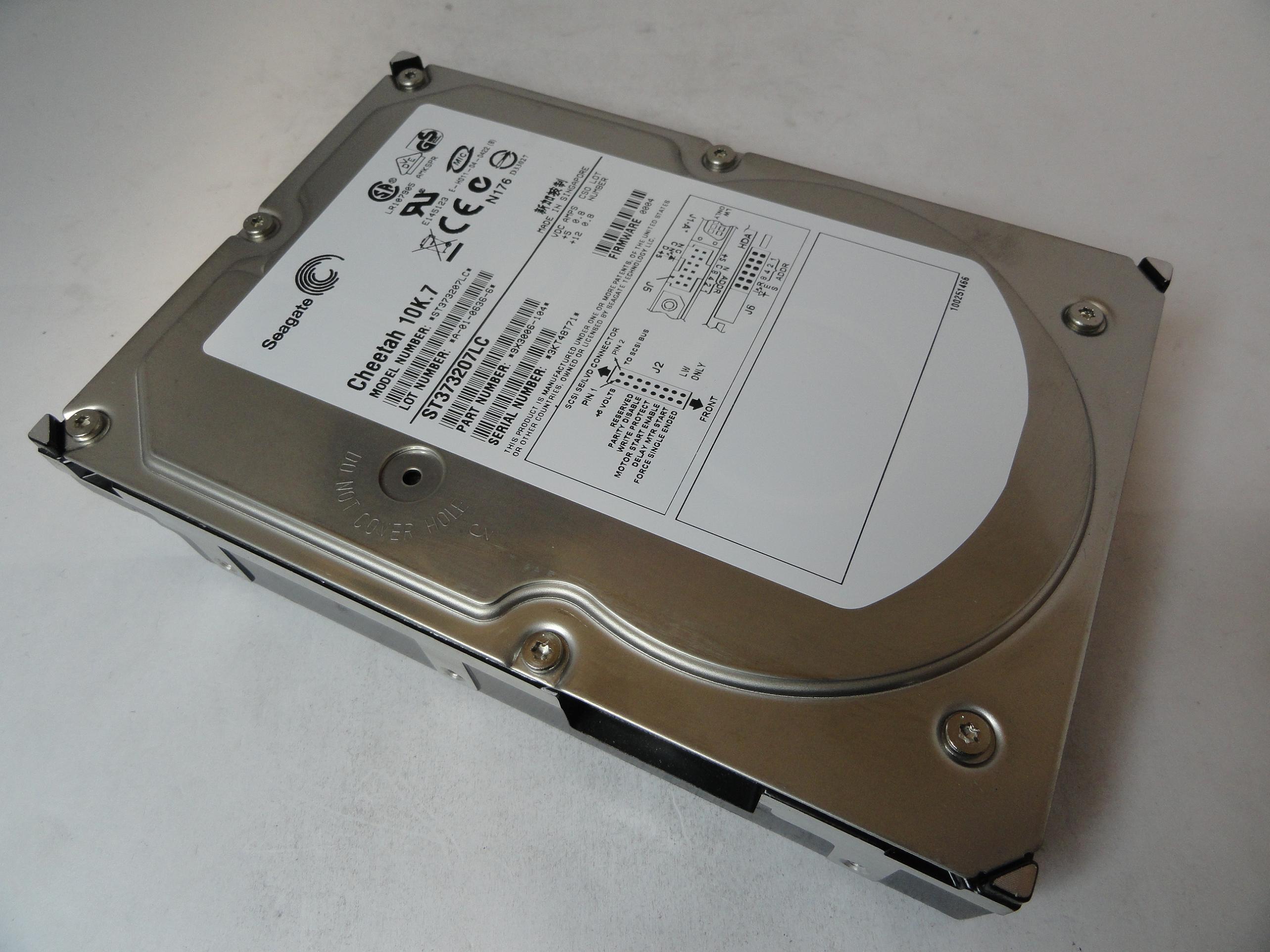 PR21943_9X3006-104_Seagate 73Gb SCSI 80 Pin 10Krpm 3.5in HDD - Image2
