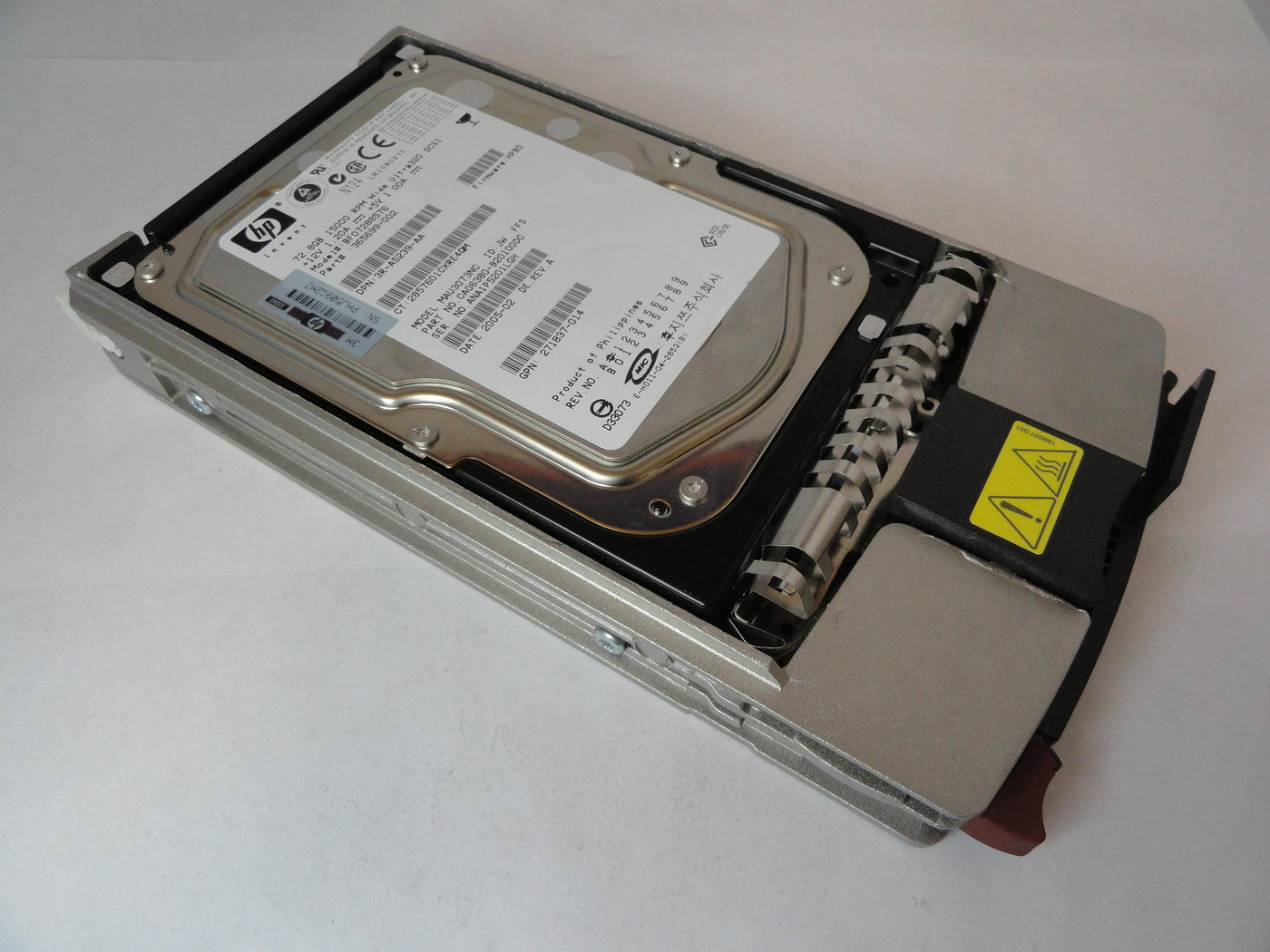 PR22748_CA06380-B20100DC_Fujitsu HP 72.8GB SCSI 80 Pin 15Krpm 3.5in HDD - Image4