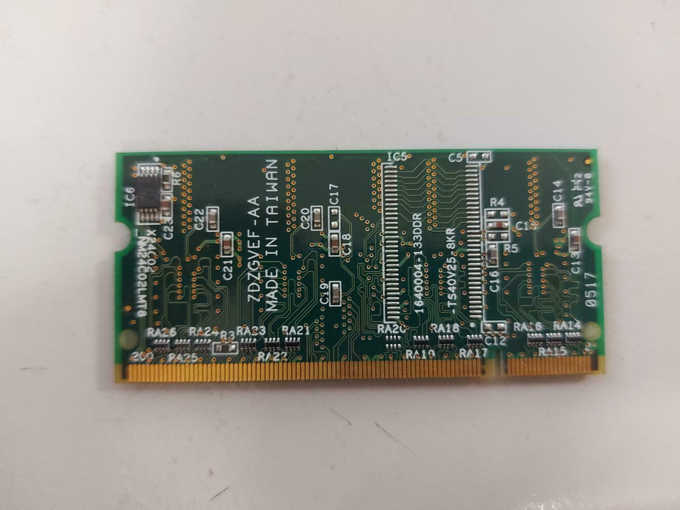Buffalo 128MB CL2.5 Nonecc unbuffered PC2700 DDR SDRAM SODIMM DN333-X128SFJ