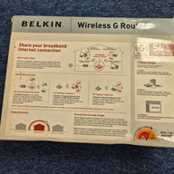 Belkin Wireless Cable G Router 54Mbps + 4Port 10/100 ( F5D7230uk4 ) NOB