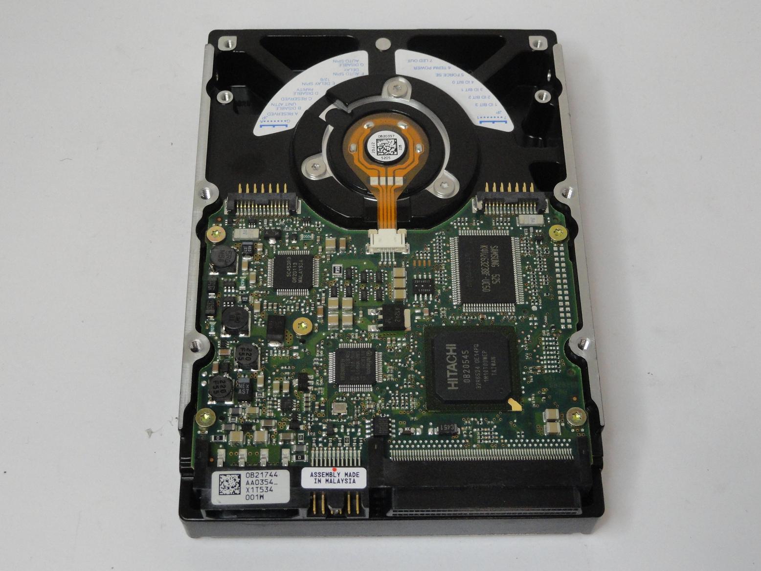 PR24748_0B20924_Hitachi Dell 73GB SCSI 68 Pin 15Krpm 3.5in HDD - Image2