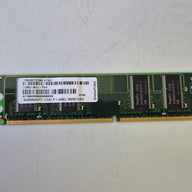 Hynix 128MB DDR1 PC2100U 266MHz NonECC 184-Pin SDRAM DIMM ( 128D16U1-75H ) REF