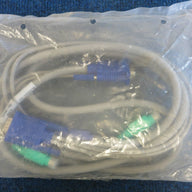 HP cpu to server consol cable 6 f, (192325-001, 224386-002,110936-B25 NEW)