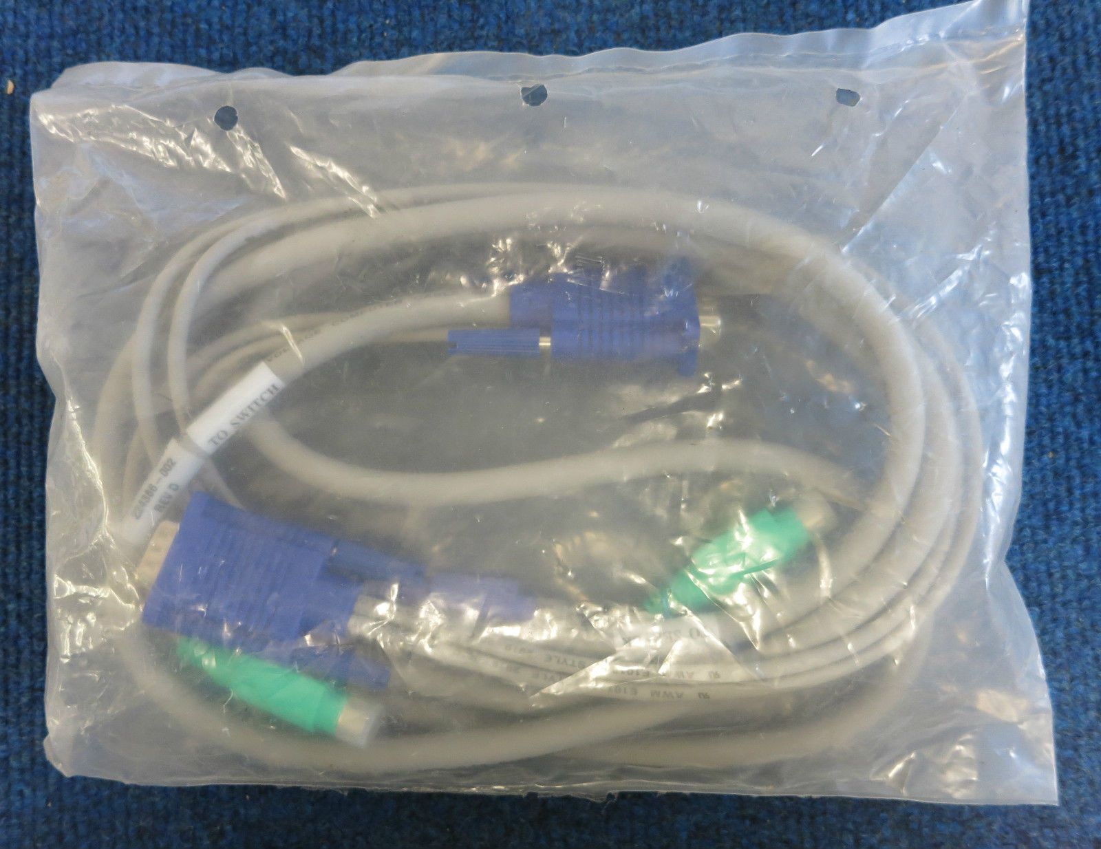 HP cpu to server consol cable 6 f, (192325-001, 224386-002,110936-B25 NEW)