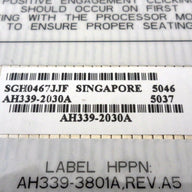 HP  Intel Itanium 9350 1.73GHz CPU Module 24MB Cache (AH339-2030A Used)