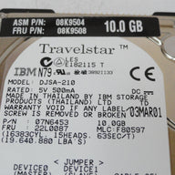 PR23946_07N6453_IBM 10GB IDE 4200rpm 2.5in HDD - Image3