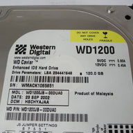 PR21303_WD1200JB-00DUA0_Western Digital 120Gb IDE 7200rpm 3.5in  HDD - Image2