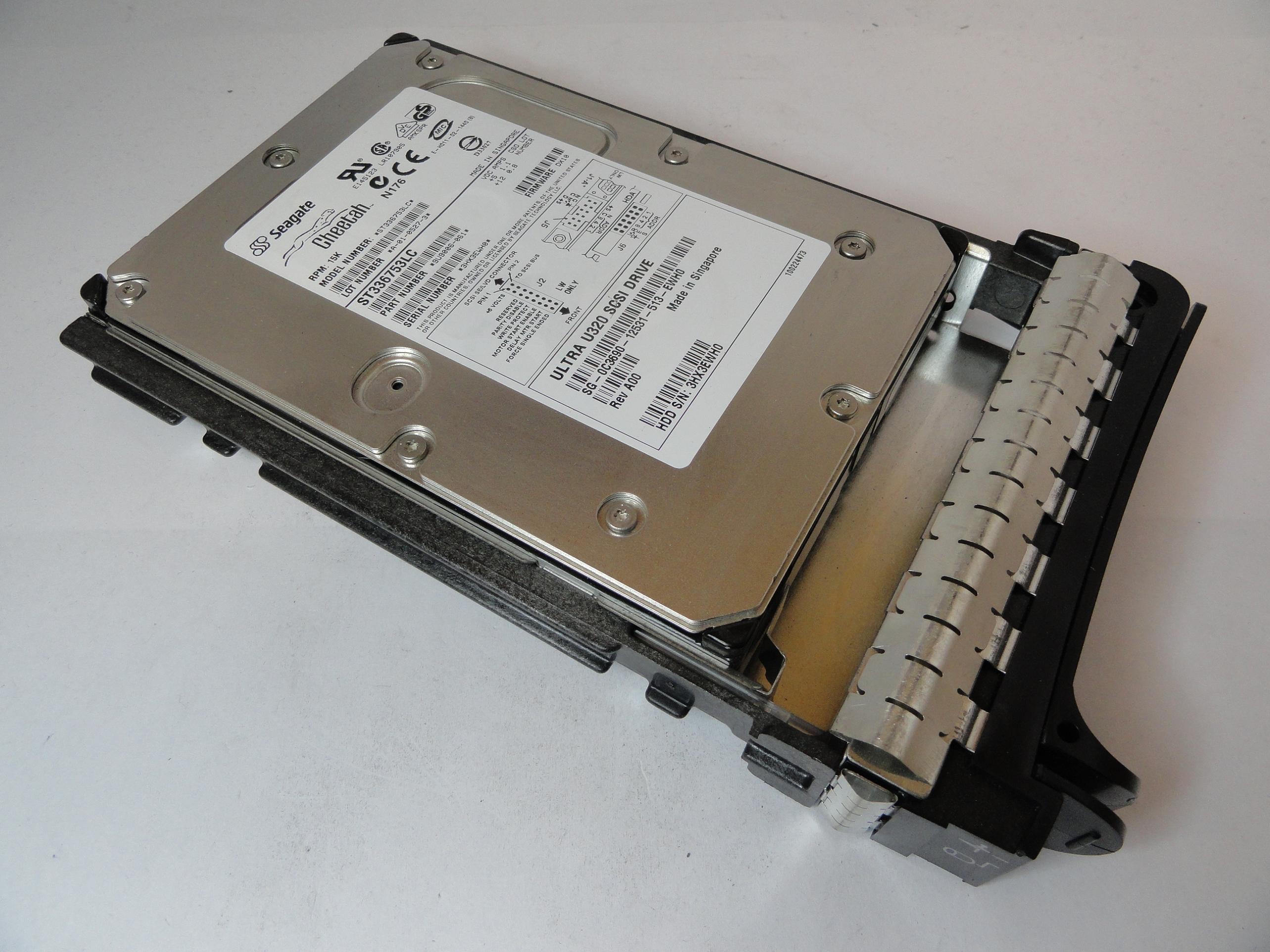 PR21442_9U9006-061_Seagate Dell 36GB SCSI 80 Pin 15Krpm 3.5in HDD - Image2