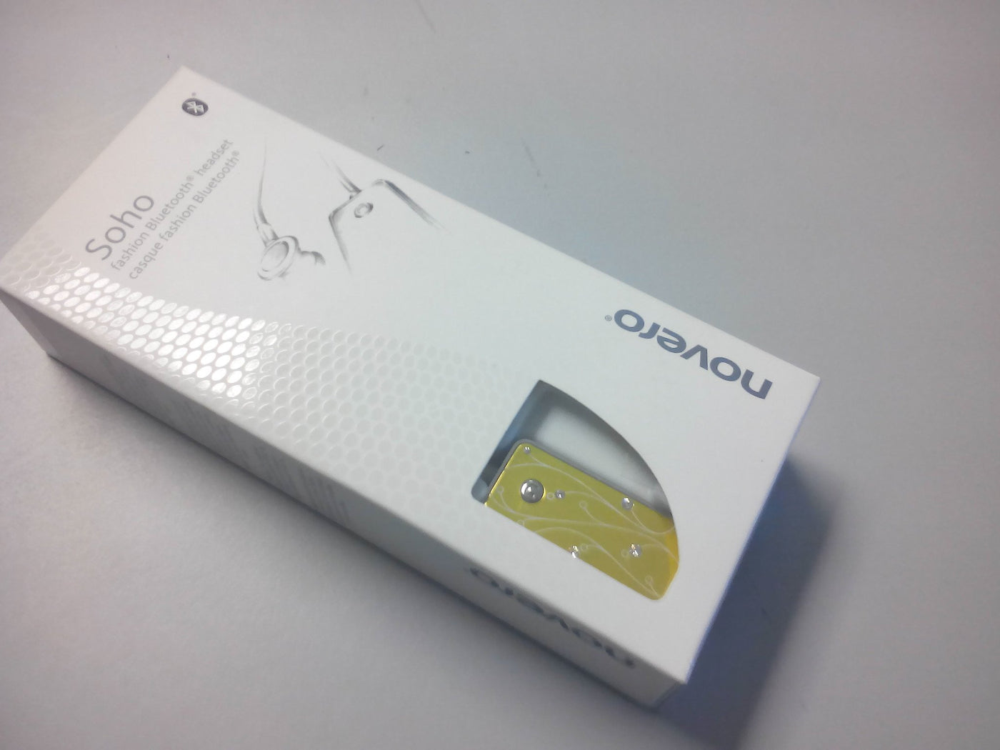 Novero Soho Crystal Bluetooth Headphones - Gold Flowers - PC User | PC Parts And Spares | FREE UK DELIVERY