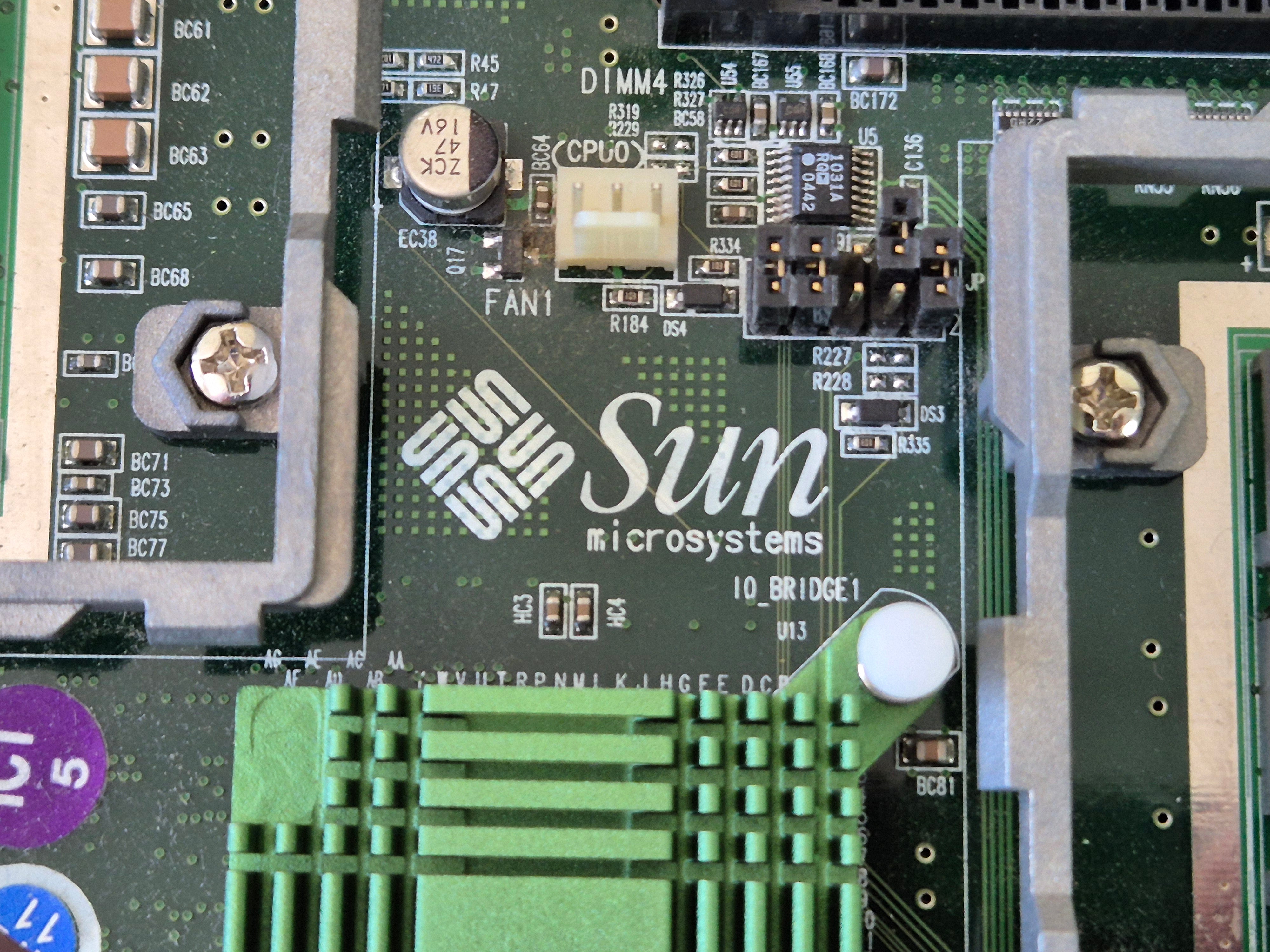 Sun 1.28GHz System Board for Blade 2500