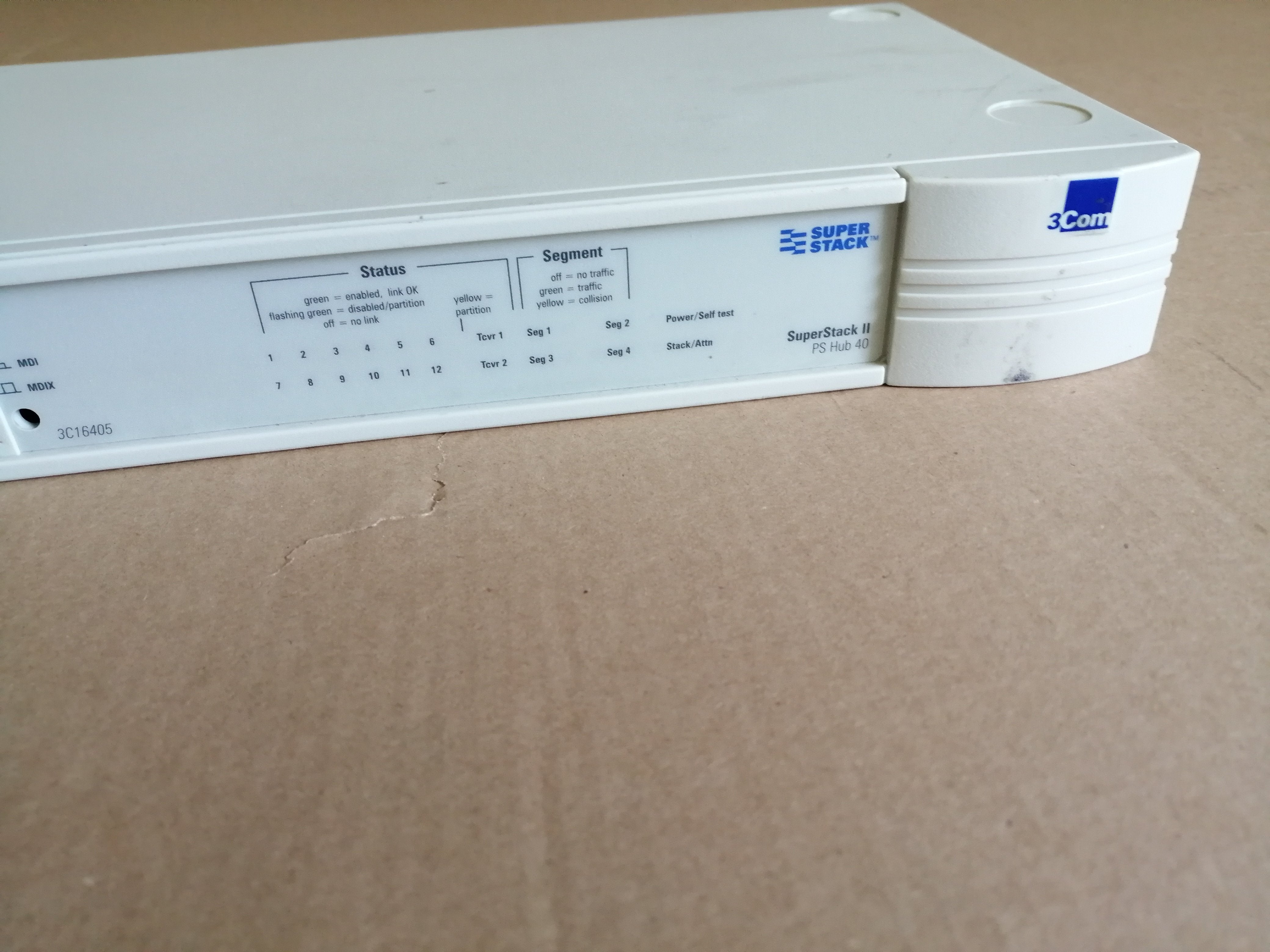3Com 3C16405 Super Stack II PS Hub 40 Switch ( 3C16405 1640-510-000-7.02    3Com )
