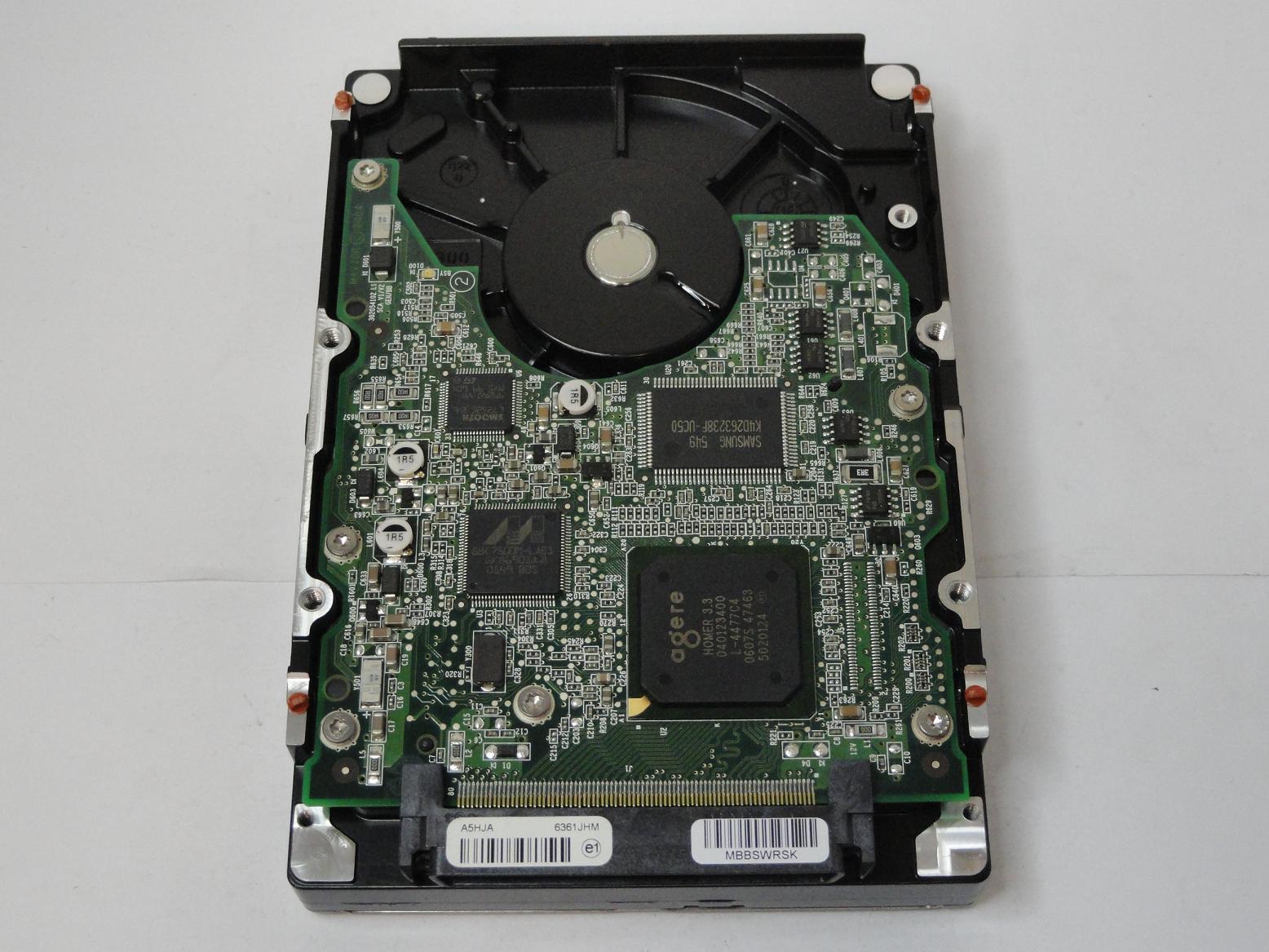 HP Fujitsu 72.8GB SCSI 80 Pin 10Krpm 3.5in HDD ( CA06350-B19100DT MAT3073NC 306637-002 BD072863B2 271837-004 3R-A4147-AA ) REF