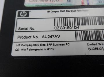 PR22843_AU247AV_HP Compaq 8000 Elite SFF FULL SYSTEM - Image8