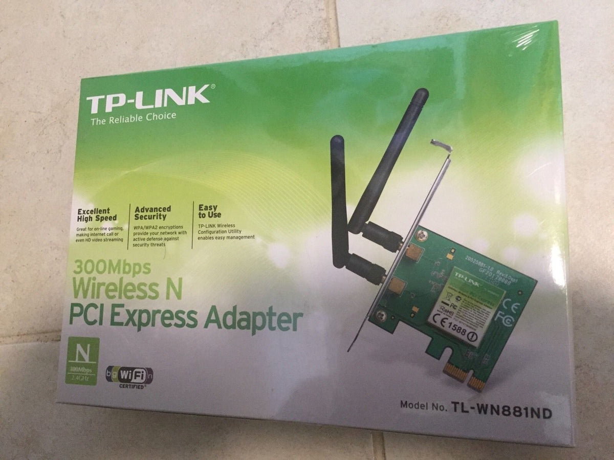 TP-Link-TL-WN781ND 150Mbps Wireless Lite N PCI Express Adapter