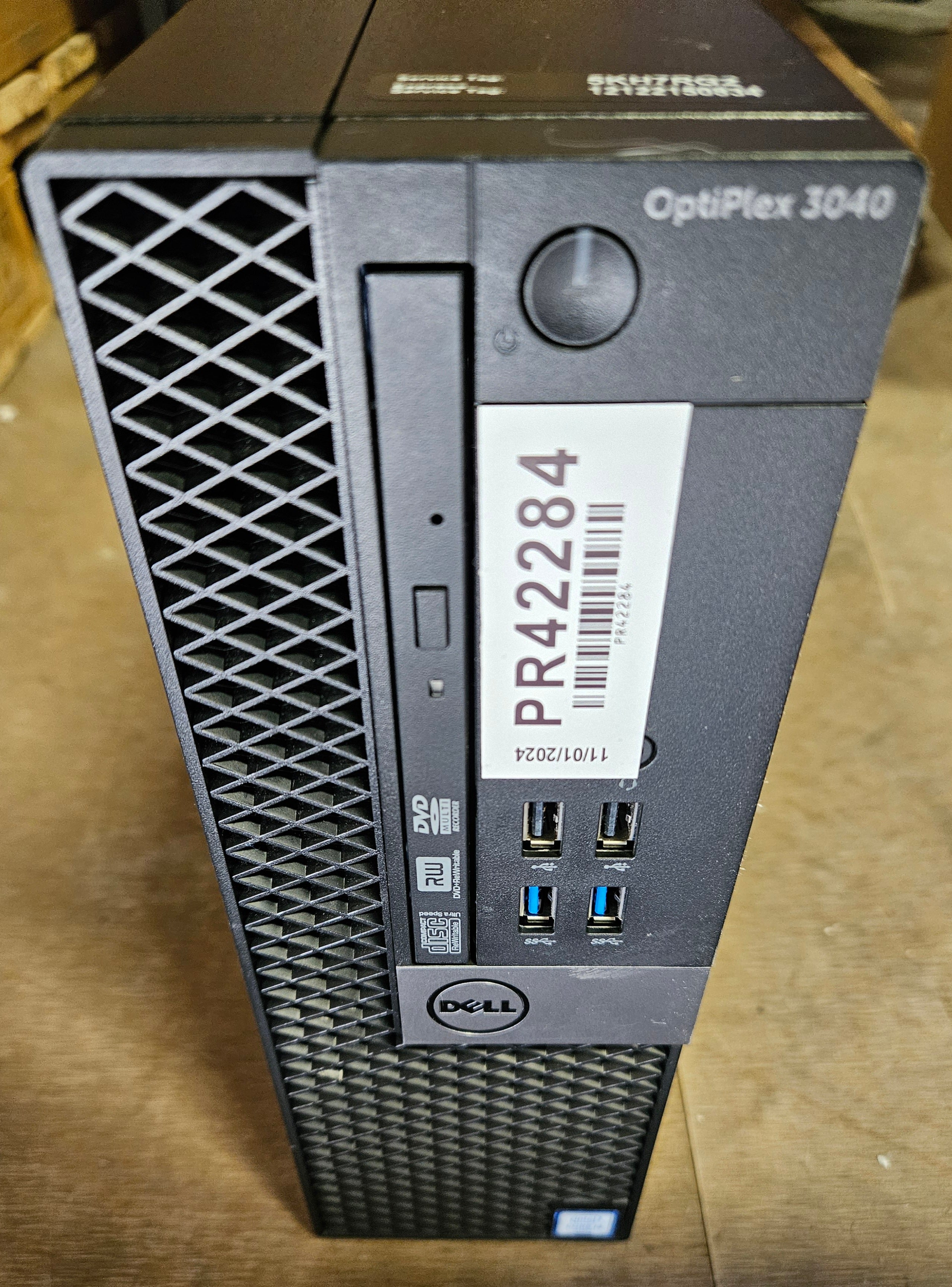 Dell Optiplex 3040 SFF 500GB 4GB i3 Win10Pro PC w/ Wifi Card & Aerial ( 0PTK1 A00 D11S001 ) USED