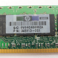 PR17149_PC2-3200R-333-10-C3_Samsung HP 1Gb PC2-3200 400MHz CL3 ECC REG RAM - Image2