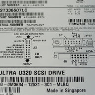9V4006-087 - Seagate Dell 36GB SCSI 80 Pin 10Krpm 3.5in Cheetah HDD in Caddy - Refurbished