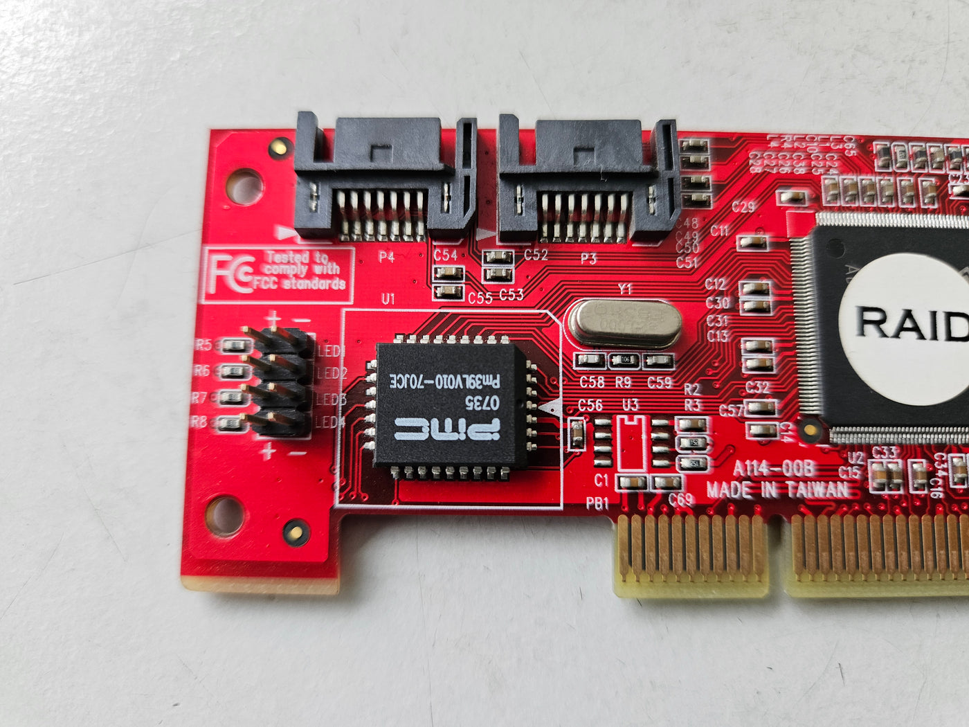 Startech 4-Port PCI SATA RAID Controller Card ( A114-00B ) USED