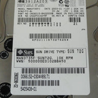 PR06319_CA06015-B42200SB_Fujitsu Sun 72GB Fibre Cahnnel 10Krpm 3.5in HDD - Image3