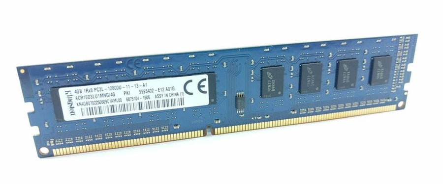Kingston 4GB PC3-12800 DDR3-1600MHz ECC Unbuffered CL11 240-Pin DIMM ( ACR16D3LU1MNG/4G 9995402-E12.A01G ) REF