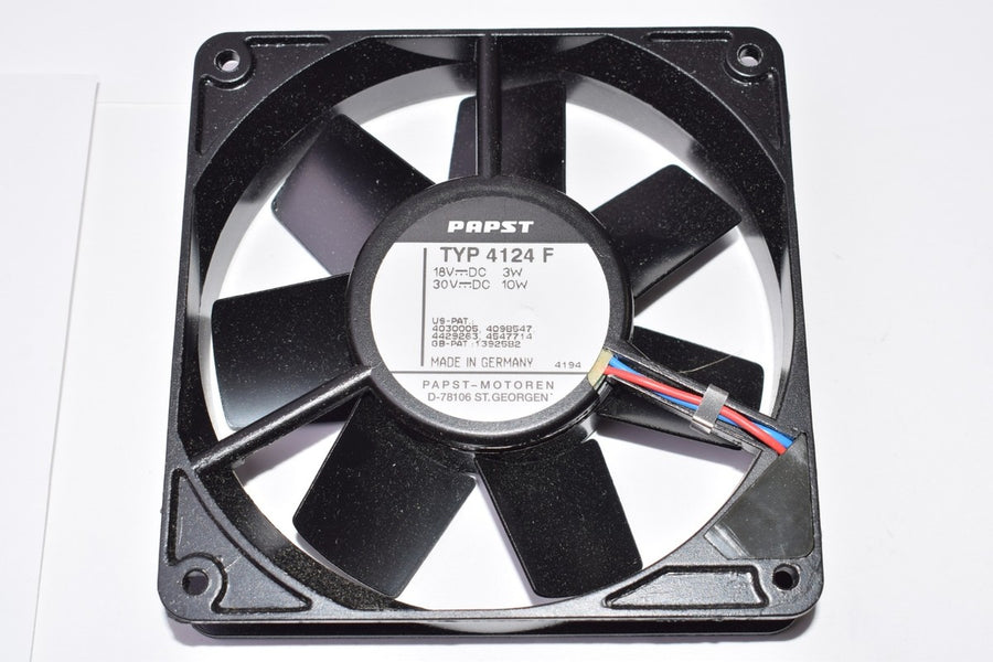 PAPST TYP 4124 F 18V 3W DC Brushless Cooling Fan ( 4124 F ) USED