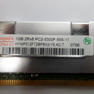 PR23544_HYMP512F72BP8N3-Y5_Hynix 1GB PC2-5300 DDR2-667MHz 240-Pin DIMM - Image2
