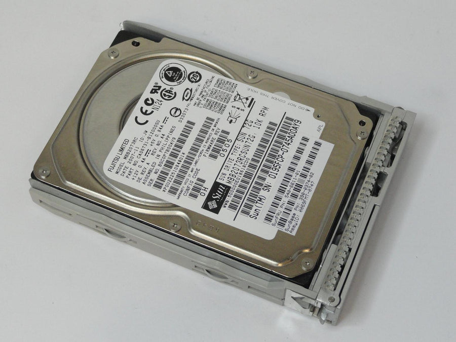 CA06731-B12000SU - Fujitsu Sun 72GB SAS 10Krpm 2.5in HDD in Caddy - Refurbished