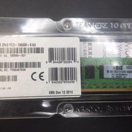 HP 2GB 1333Mhz PC3-10600R DDR3-1333 ECC 240-Pin ECC Reg DIMM ( 500656-B21 500202-061 ) NEW