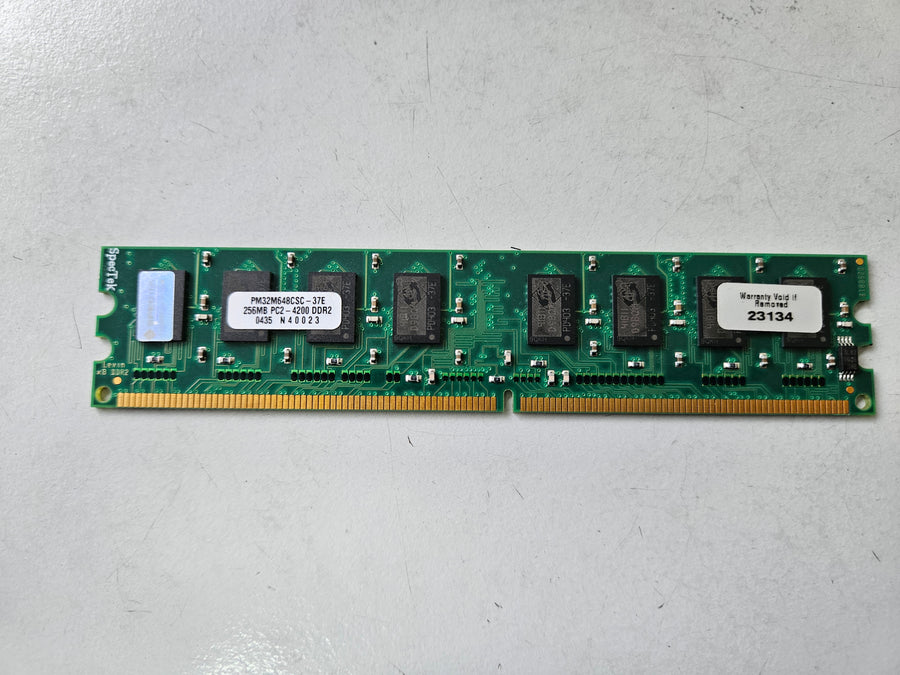 Spectek 256MB PC2-4200 DDR2-533MHz CL4 240-Pin DIMM ( PM32M648CSC-37E ) REF