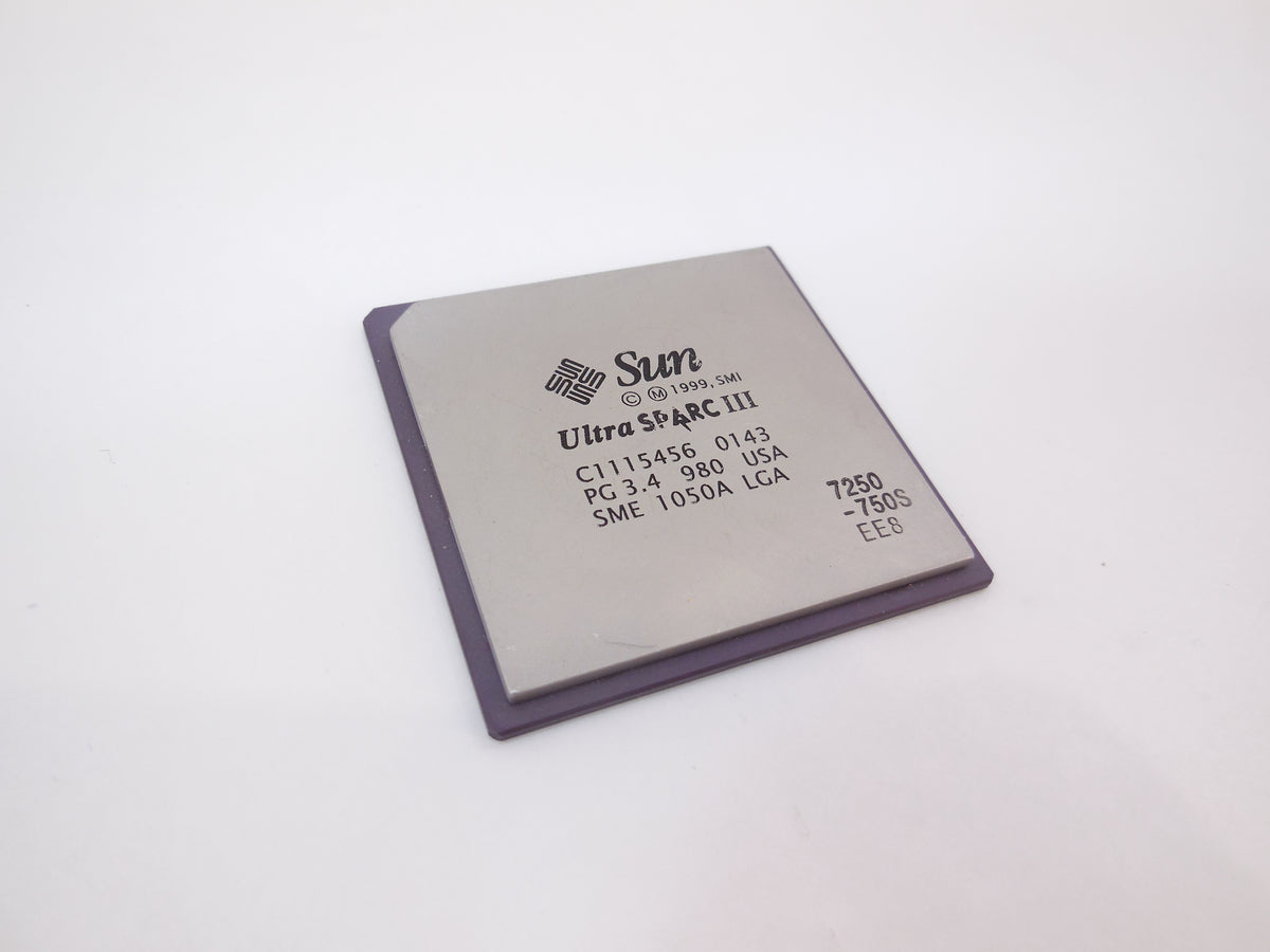 Sun Ultra SparcIII CPU 750MHz LGA Pinless ( SME1050A D0336597-0110 D035389U-0114 C1075056-0122 ) REF