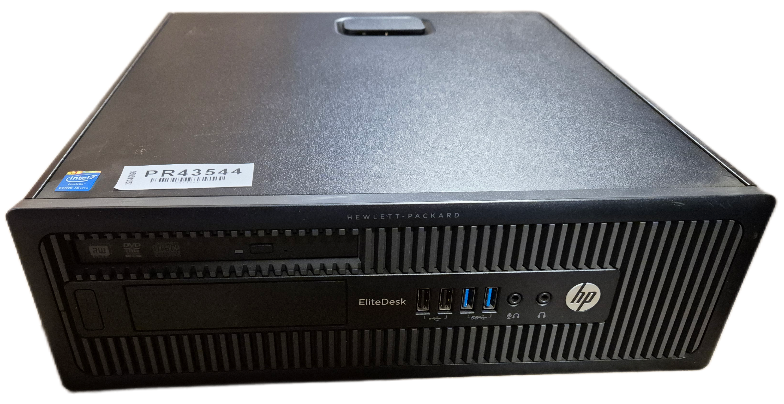 HP EliteDesk 800 G1 SFF 500GB HDD 8GB RAM DVD i5-4570s 3.2GHz Linux ( H5U03ET#ABU ) USED