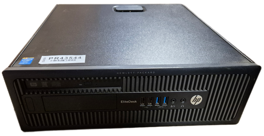 HP EliteDesk 800 G1 SFF 500GB HDD 8GB RAM DVD i5-4570s 3.2GHz Linux ( H5U03ET#ABU ) USED