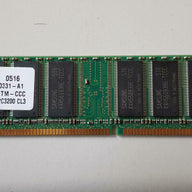 Samsung / HP 256MB PC3200 DDR-400MHz Non-ECC Unbuffered CL3 184-Pin DIMM Memory Module (M368L3223ETM-CCC / 326667-041)