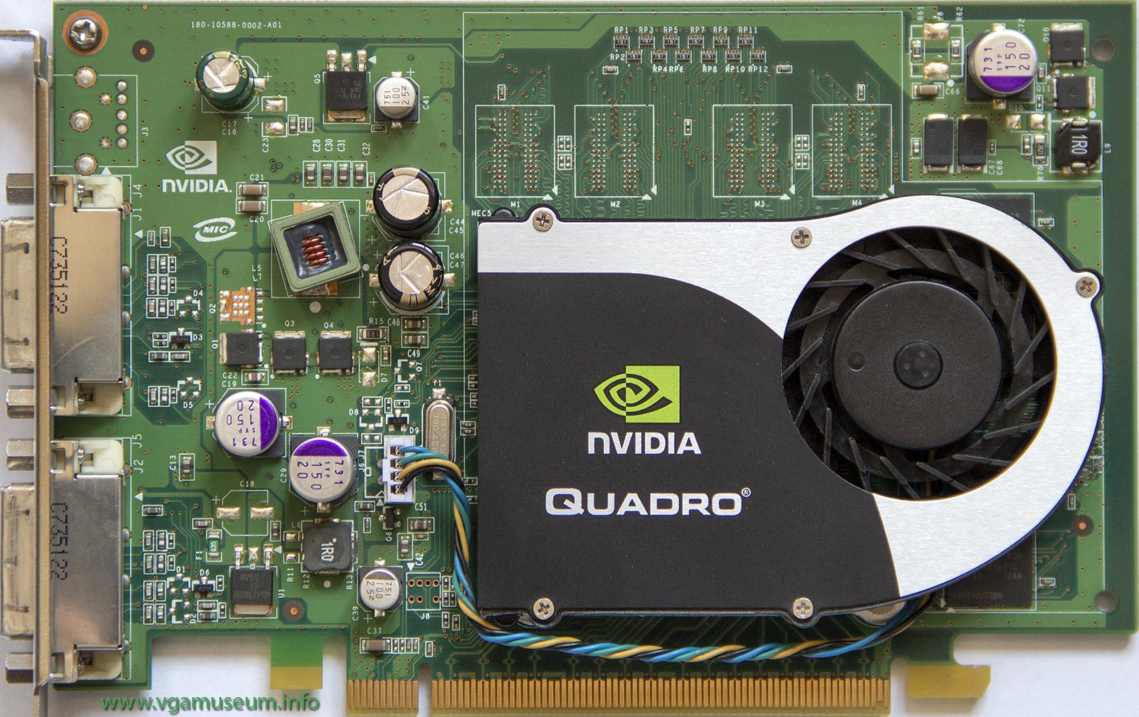 PNY Nvidia Quadro FX370 256MB DDR2 Dual Output Graphics Card ( VCQFX370-PCIE ) USED
