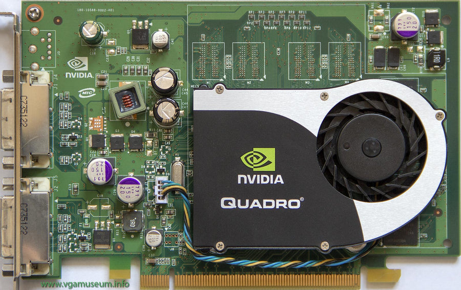 PNY Nvidia Quadro FX370 256MB DDR2 Dual Output Graphics Card ( VCQFX370-PCIE ) USED