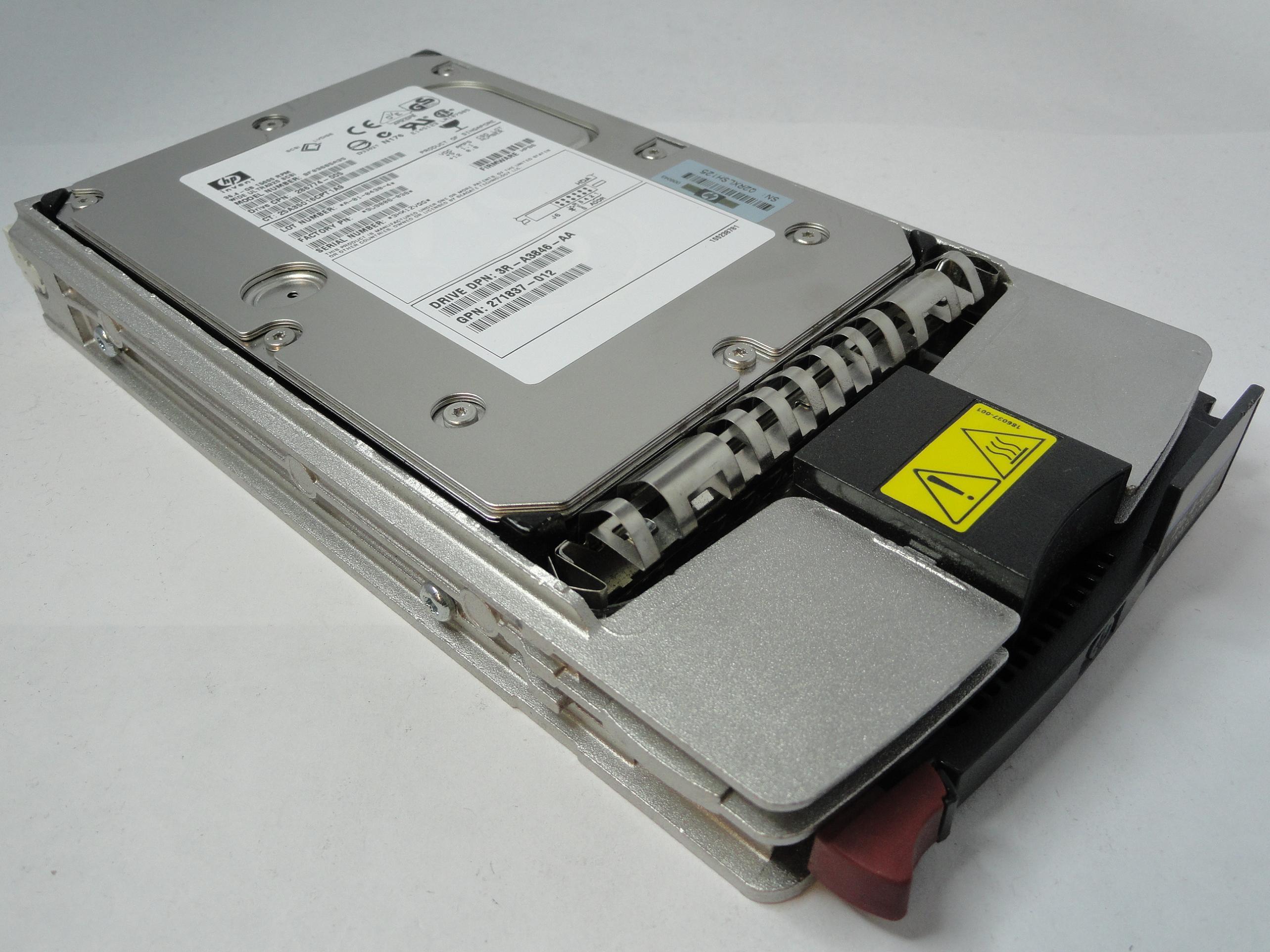 PR20397_9U9006-038_Seagate HP 36.4GB SCSI 80 Pin 15Krpm 3.5in HDD - Image4