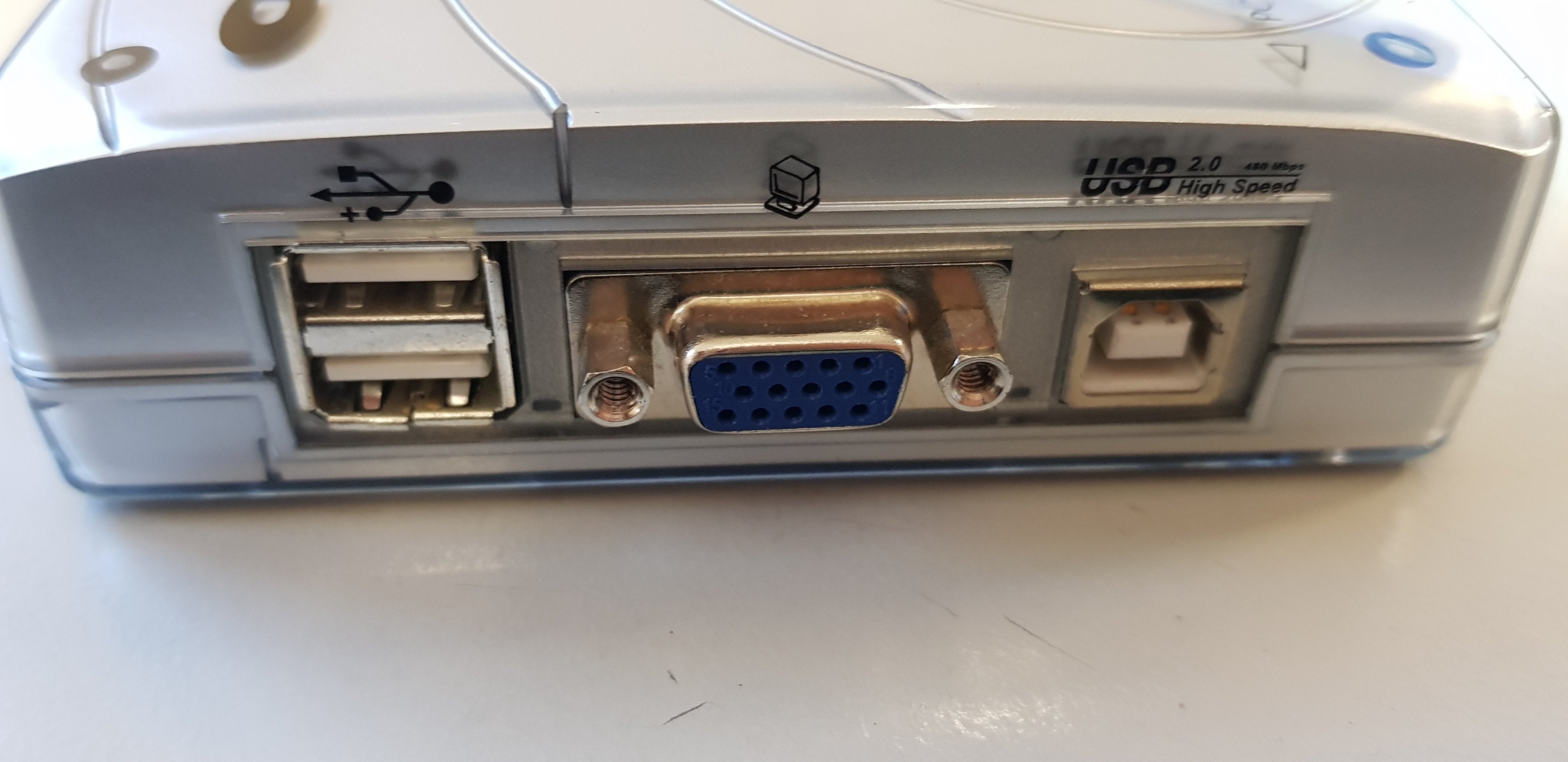Lindy Computer CPU Switch Lite USB 2.0 2 Port NO LEADS ( 32825 32825 )