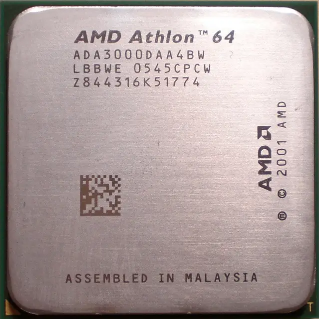 AMD Athlon 64 3000+ 1.8GHz 512 KB Socket 939 CPU ( ADA3000DAA4BW ) REF