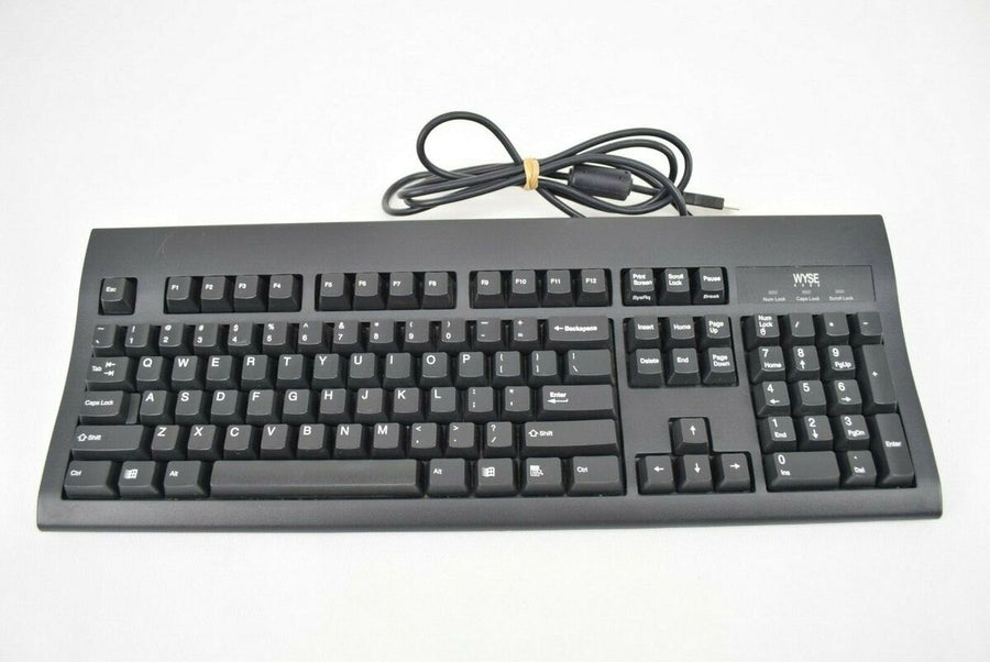 Wyse 104 Key UK USB Black Keyboard with PS/2 Port ( 901715-98L KU-8933 ) NEW