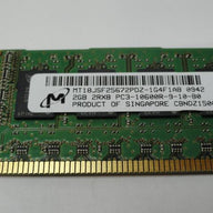 PR17807_PC3-10600R-9-10-B0_Micron 2Gb PC3-10600 Memory Module - Image2
