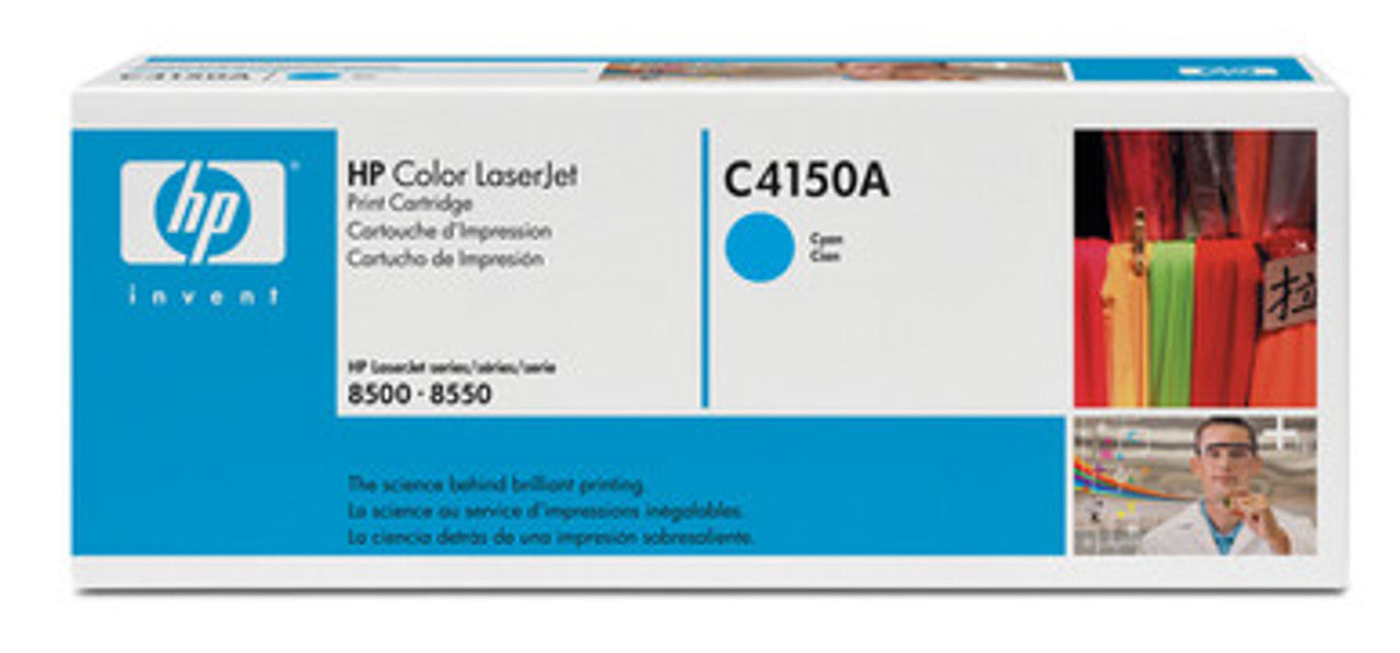 HP Colour LaserJet Cyan Toner Cartridge for 8500 series ( C4150A ) NEW OLD STOCK FINAL SALE