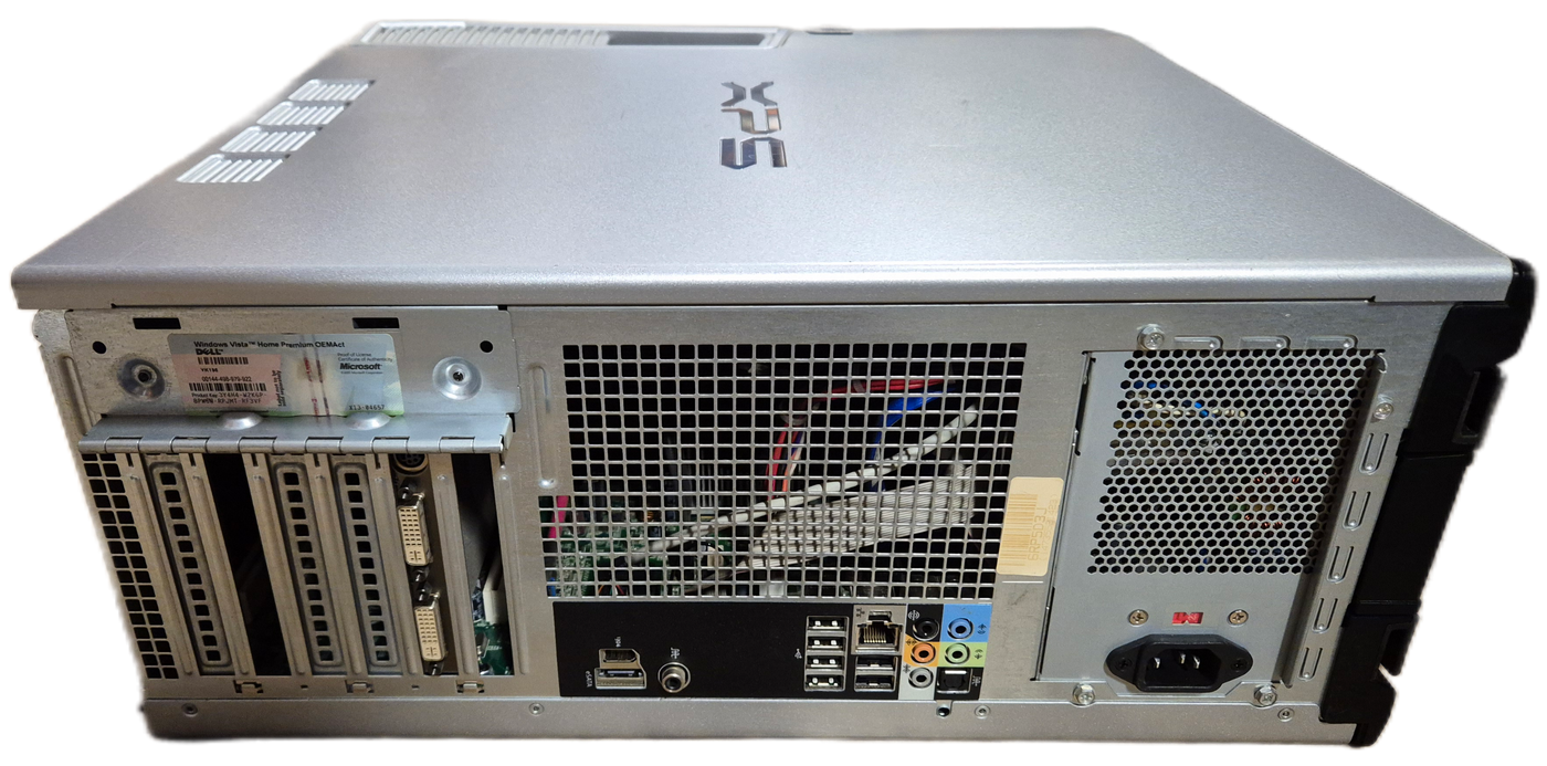 Dell XPS 420 2x1TB HDD 8GB RAM DVD Core 2 Duo 3.16GHz NO OS PC USED 